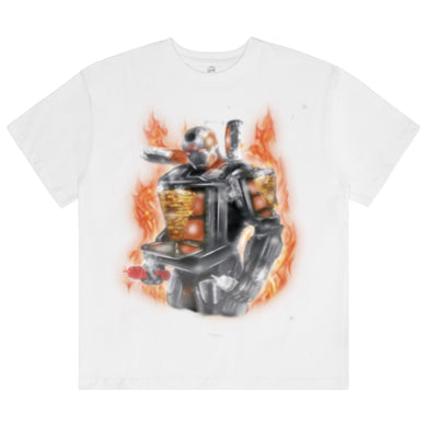 Shawarma Man Airbrush Tee